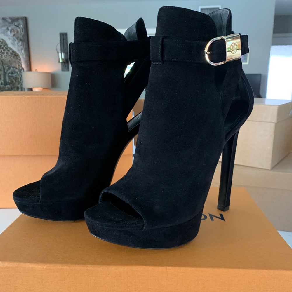 Louis Vuitton Lock Me Ankle Boots